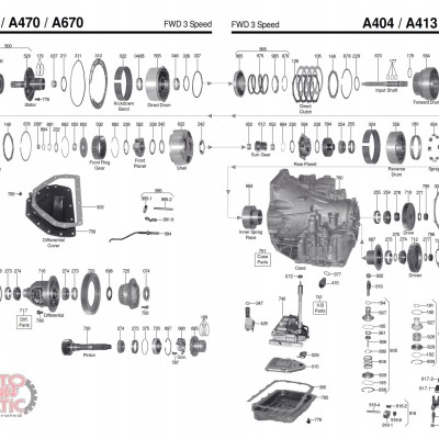 АКПП - 31TH - A404 (A413)