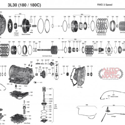 АКПП - 3L30, TH180