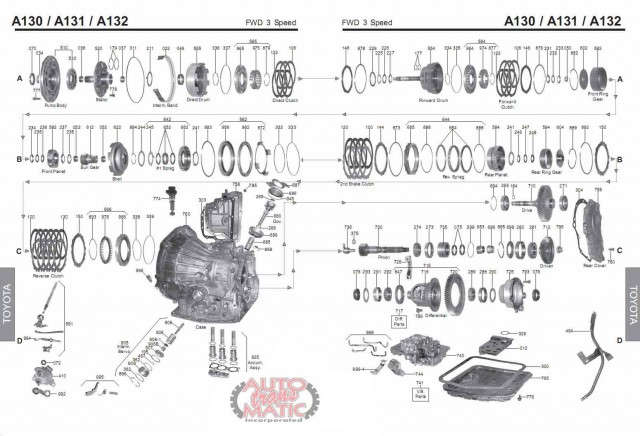 АКПП - A132L/131L