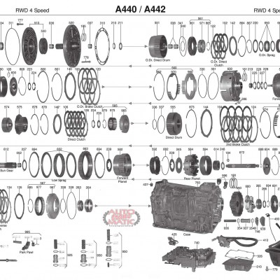 АКПП - A440F