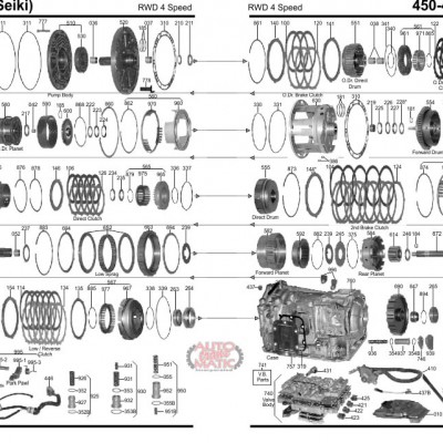 АКПП - AW450-43LE