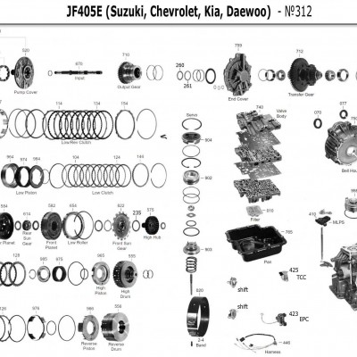 АКПП - JF405E