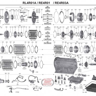 АКПП - RE4R03A