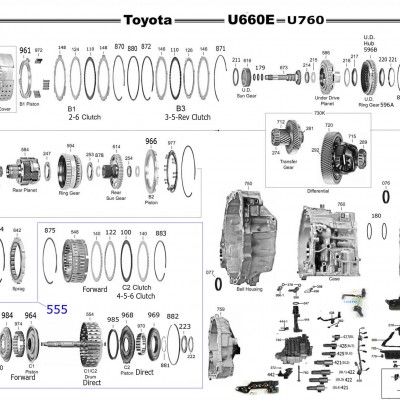 АКПП - U660E