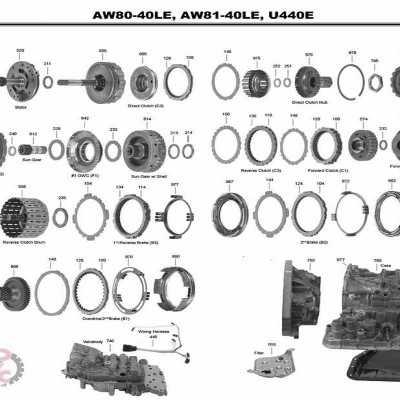 АКПП - AW81-40LS