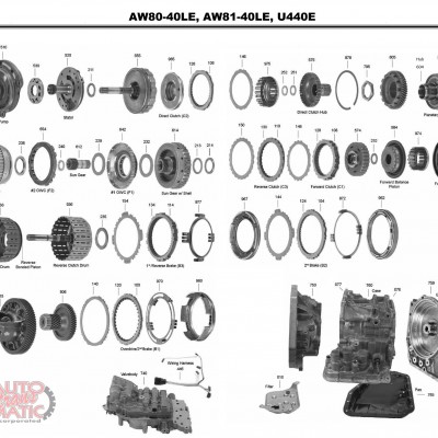 АКПП - AW80-40LS
