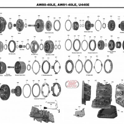 АКПП - AW80-40LS
