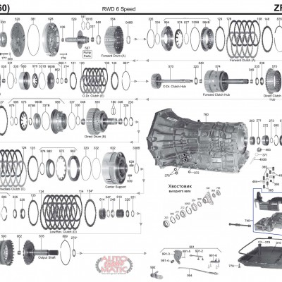 АКПП - 6HP26 (09Е)