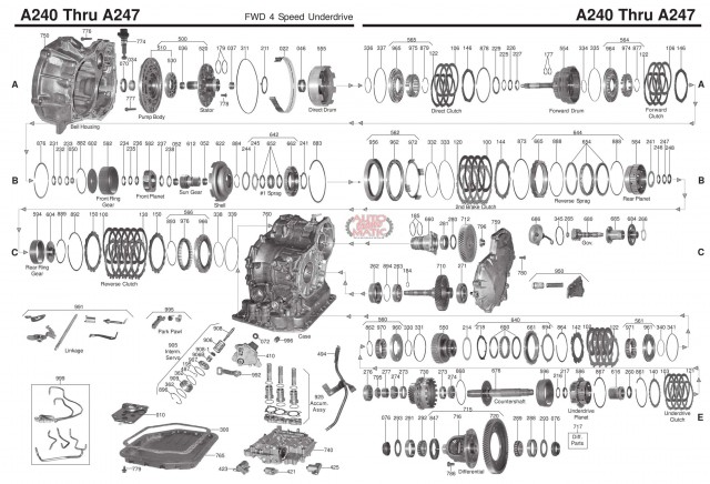 АКПП - A240