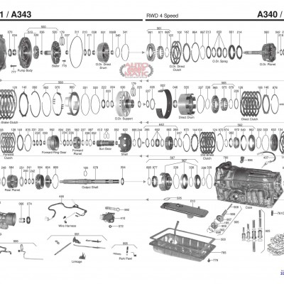 АКПП - A340E /F /H