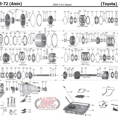 АКПП - AW03-72LE / LS (A40)