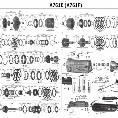 АКПП - A761E /F